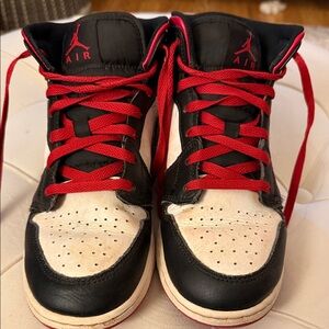 Nike Jordan Kids Sneakers Black and Red